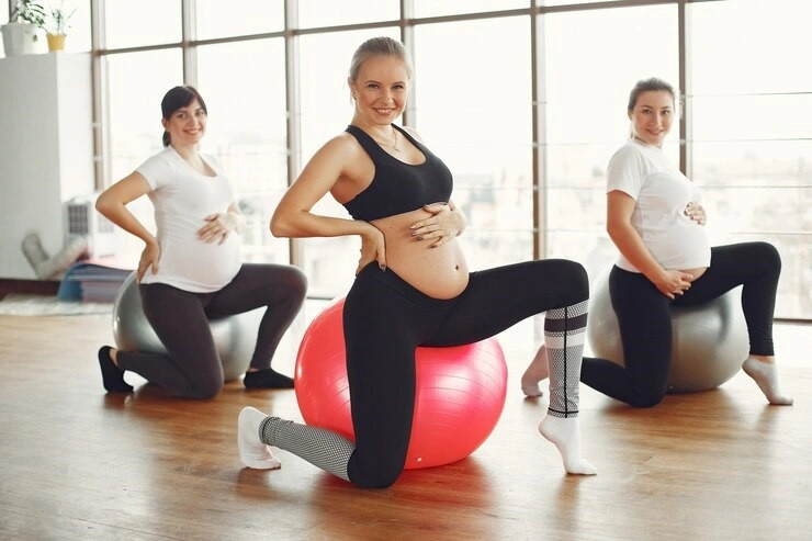 Aula de pilates para gestante em São Paulo