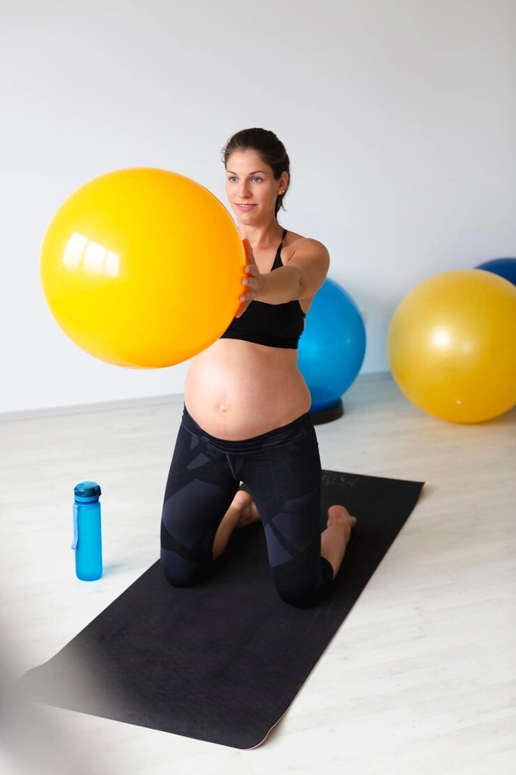 Aula de pilates para gestantes em São Paulo