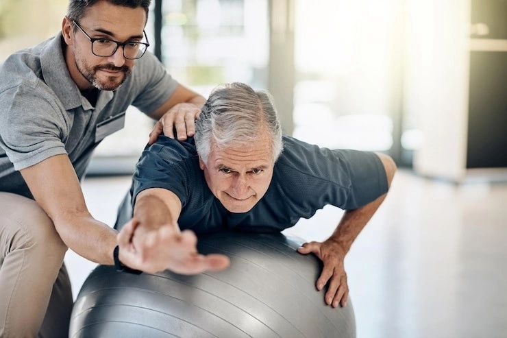 Pilates de solo para idosos